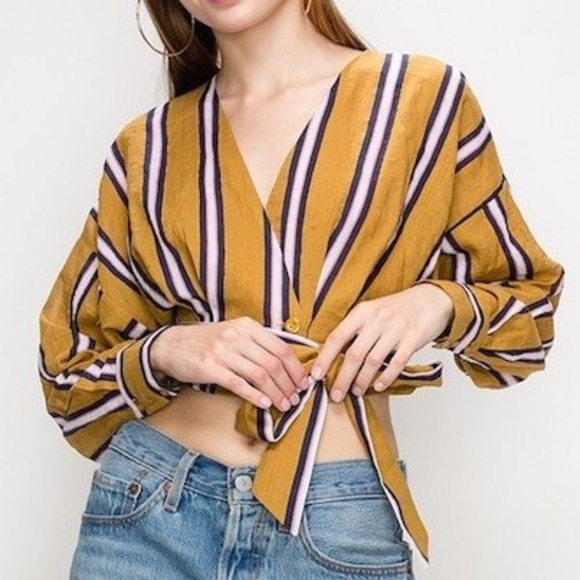 Wrap Top - Picture 2 of 3